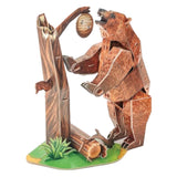 Kubikfun 3D -Puzzle National Geographischer Braunbär - afbeelding 1
