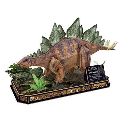 Kubikfun 3D -Puzzle National Geographic Stegosaurus