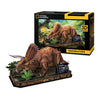 Kubikfun 3D -Puzzle National Geographic Triceratops