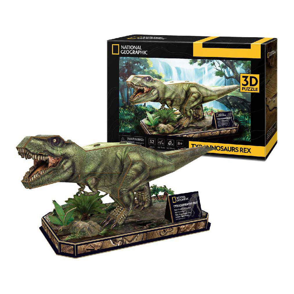 Cubic Fun 3D Puzzle National Geographic T-Rex