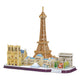 Kubikfun 3D -Puzzle -Stadt -Linie Paris