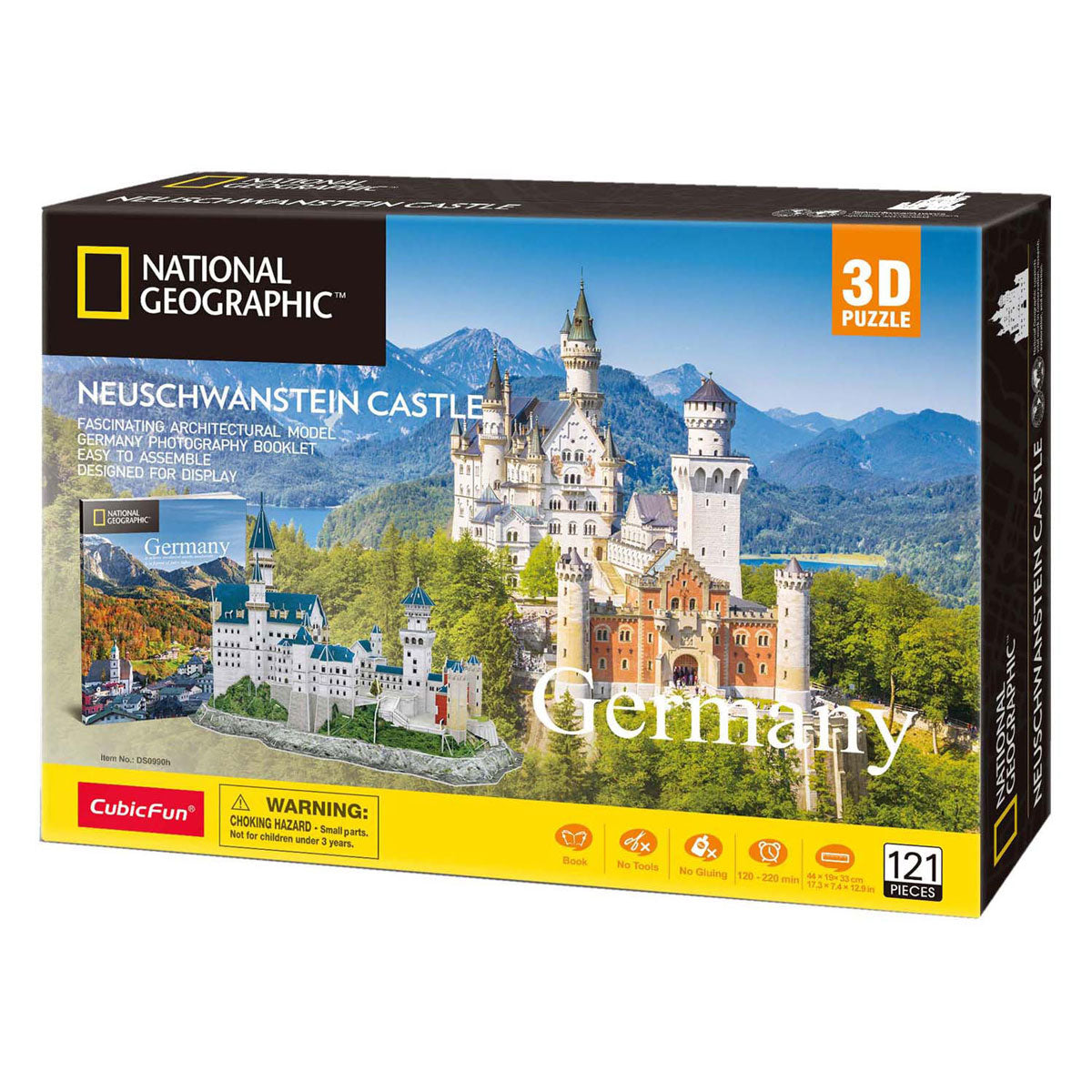 Cubic Fun 3D Puzzle National Geographic Neuschwanstein Schloss