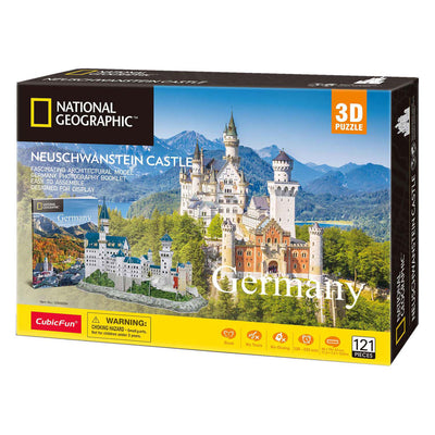 Cubic Fun 3D Puzzle National Geographic Neuschwanstein Schloss