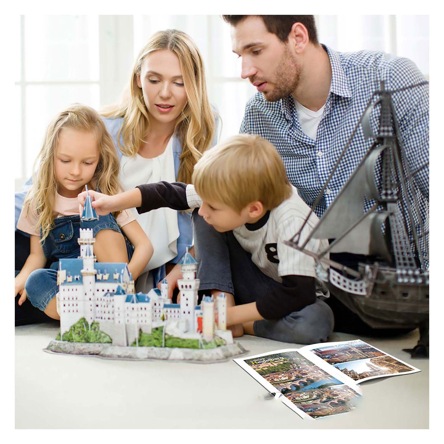 Cubic Fun 3D Puzzle National Geographic Neuschwanstein Schloss