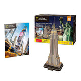 Cubic Fun 3D Puzzle National Geographic Empire State Building - afbeelding 3