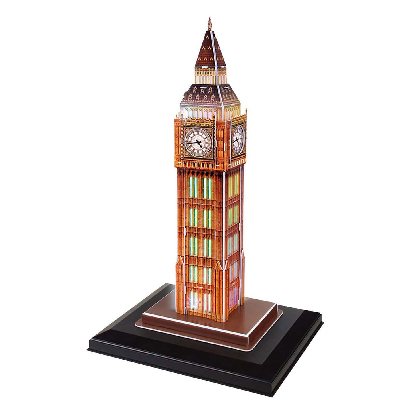 Kubikfun 3D -Puzzle Big Ben mit LED -Beleuchtung