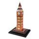Kubikfun 3D -Puzzle Big Ben mit LED -Beleuchtung