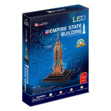 Kubikfun 3D Puzzle Empire State Building mit LED -Beleuchtung - afbeelding 2