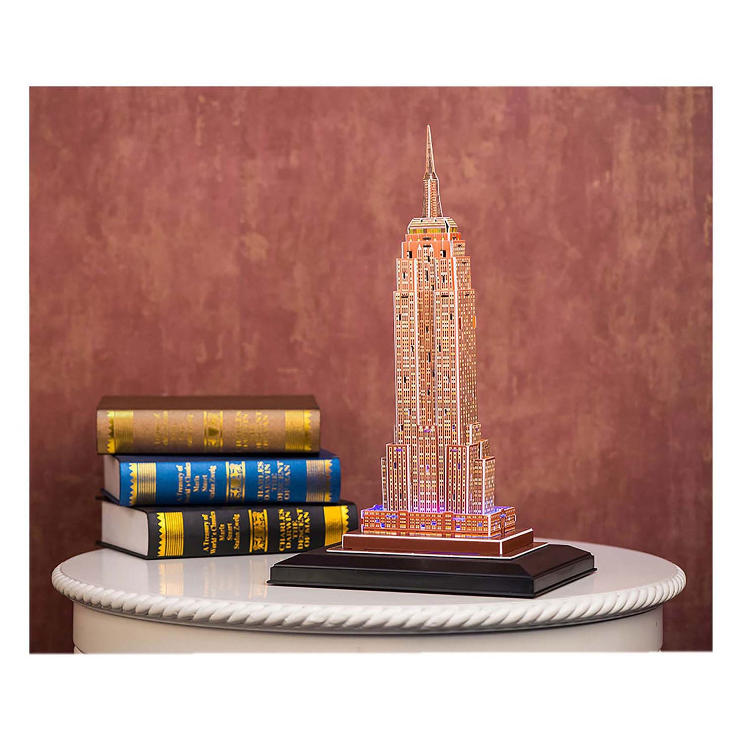 Kubikfun 3D Puzzle Empire State Building mit LED -Beleuchtung