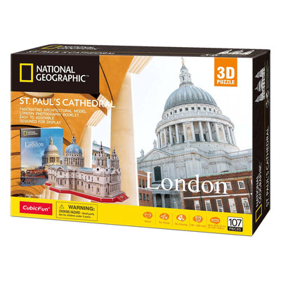 Cubic Fun 3D Puzzle National Geographic st. Paul Kathedrale