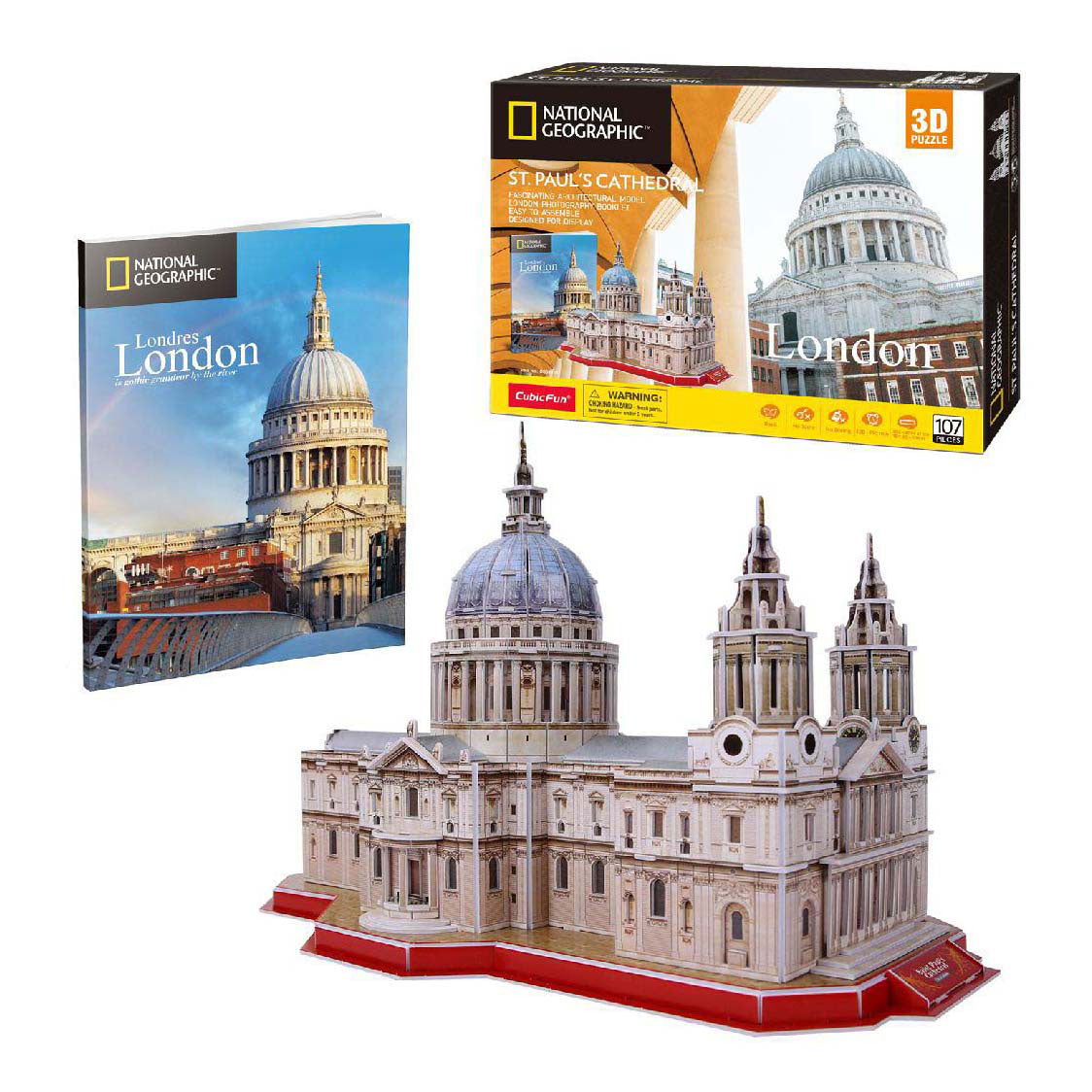 Cubic Fun 3D Puzzle National Geographic st. Paul Kathedrale