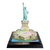 Kubische Spaß 3D -Puzzle Freiheit Statue mit LED -Beleuchtung