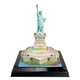 Kubische Spaß 3D -Puzzle Freiheit Statue mit LED -Beleuchtung