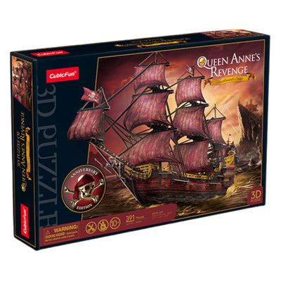 Kubikfun 3D -Puzzle Königin Anne Rache