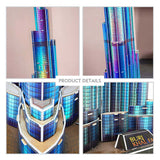 Kubikfun 3D -Puzzle -Burj Khalifa mit LED -Beleuchtung - afbeelding 4