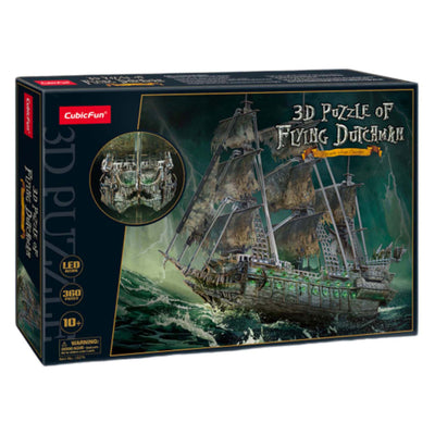 Kubikfun 3D -Puzzle Flieger Holländer mit LED -Beleuchtung