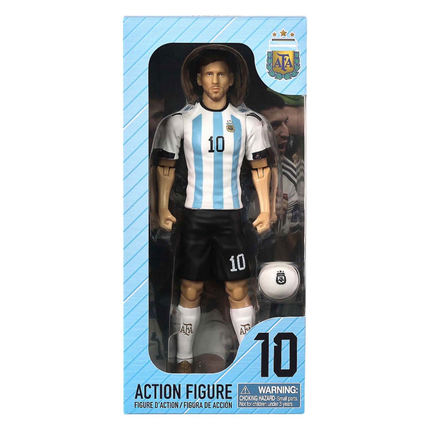 Fußballfigur Argentina Lionel Messi, 20 cm