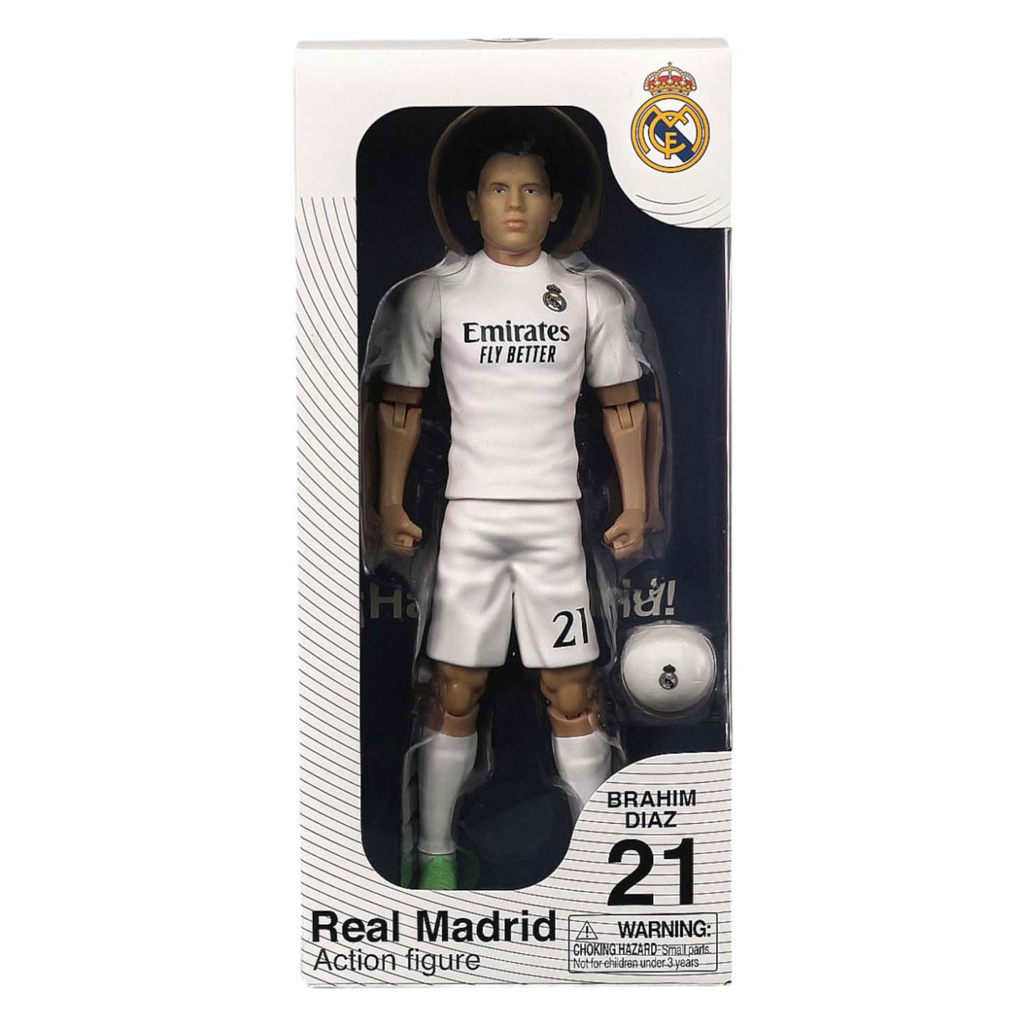 Fußballfigur Real Madrid Brahim Diaz, 20 cm