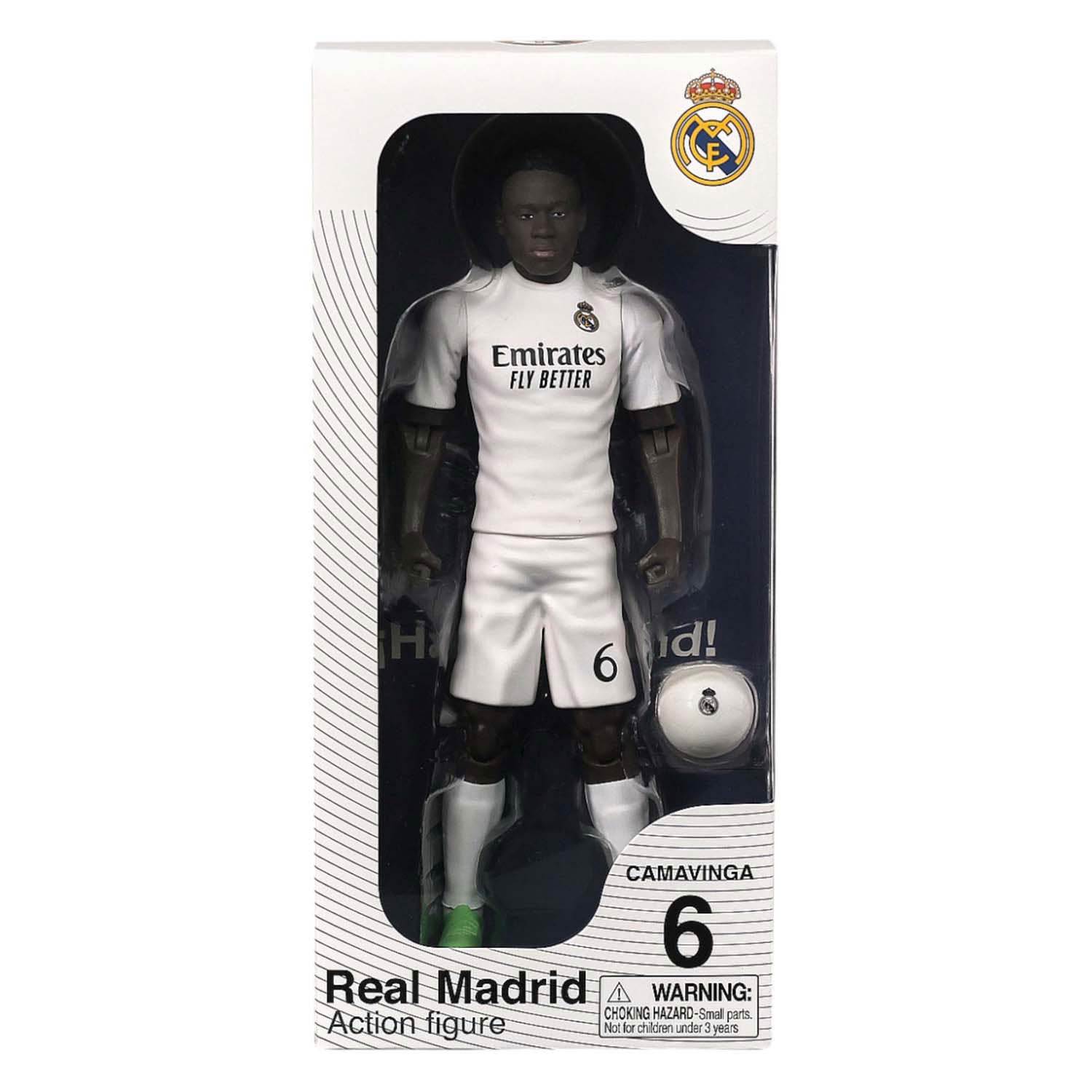 Fußballfigur Real Madrid Eduardo Camavavinga, 20 cm