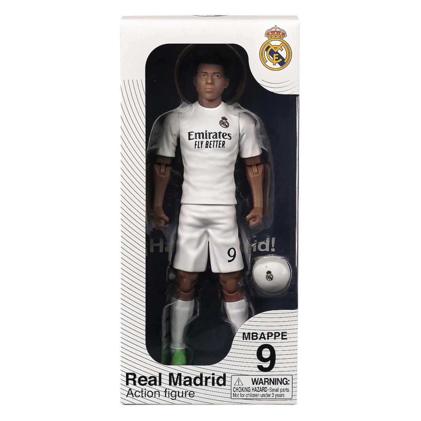 Fußballfigur Real Madrid Kylian Mbappe, 20 cm