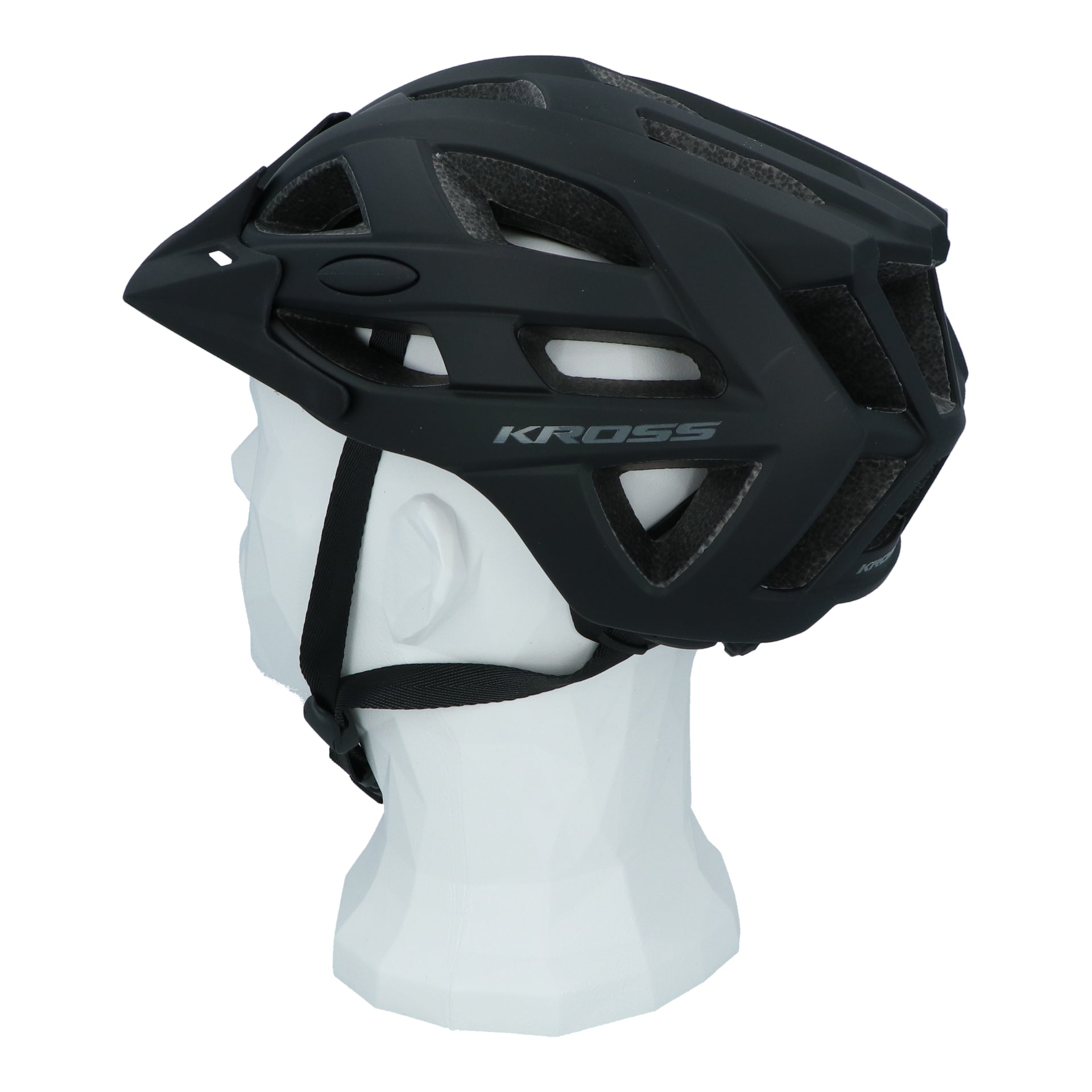 Kross Fahrradhelm MTB City Attivo M (53-56 cm) - Schwarz
