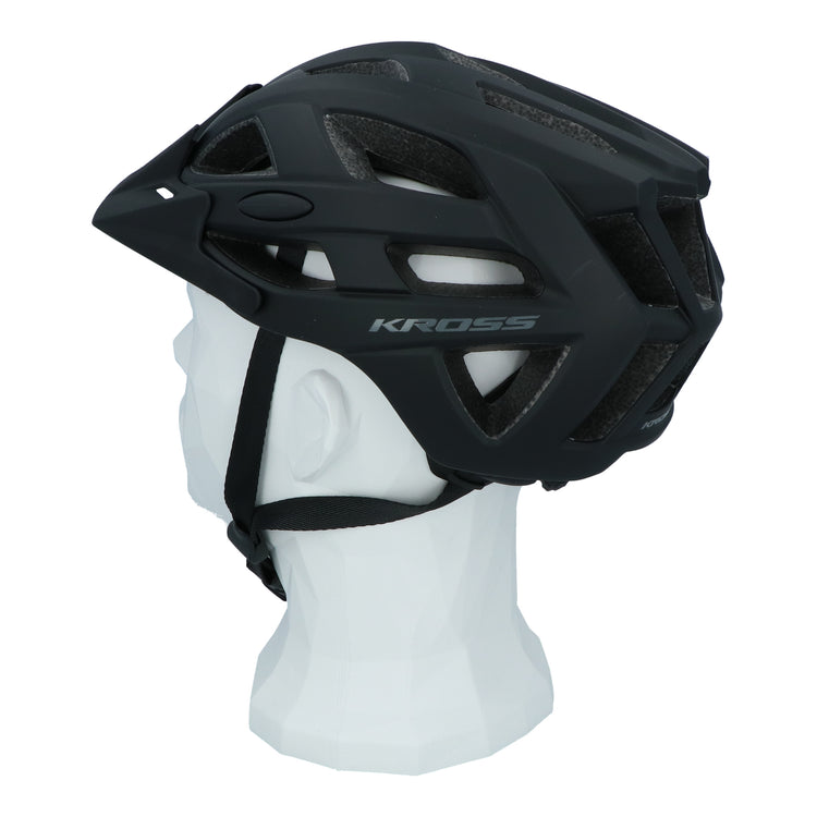 Kross Fahrradhelm MTB City Attivo M (53-56 cm) - Schwarz