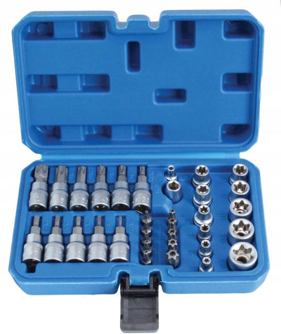 Satra S-34tes Serie – Werkzeugkombinationsset – 34-teilig – Chrom-Vanadium-Stahl