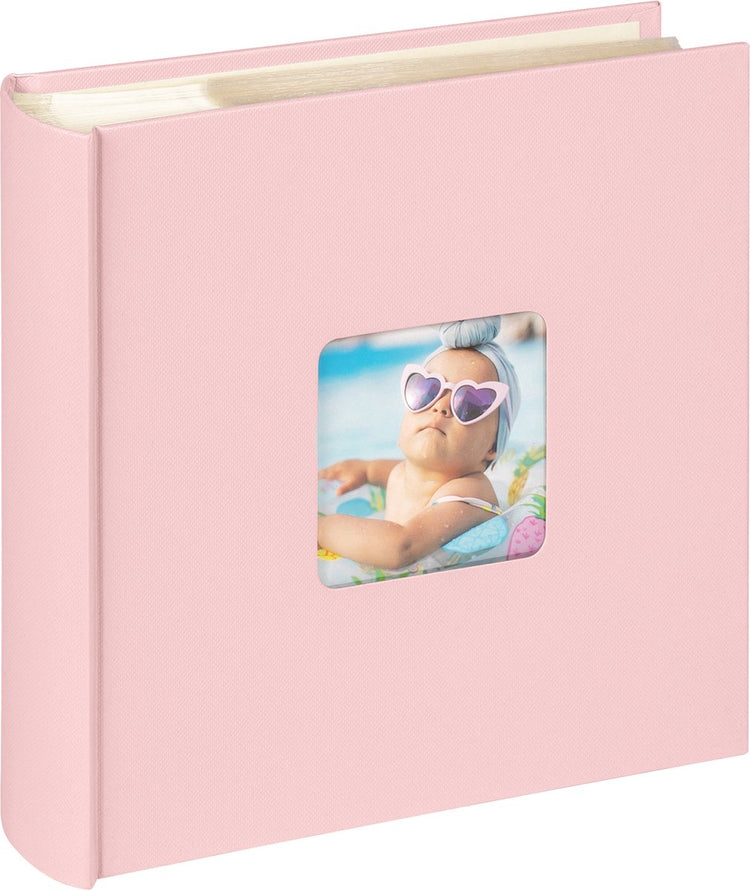 Walther me-110-br Fun Baby Selection – Memo-Einsteckalbum – 200 Fotos 10 x 15 cm – rosa