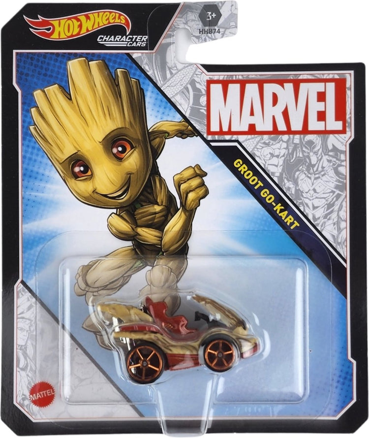 Marvel Hot Wheels großes Go-Kart – 7 cm – Maßstab 1:64 – zum Sammeln