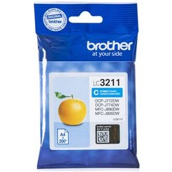Tintenpatrone Brother LC3211C Cyan