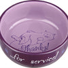 Trixie Food Bowl Danke für Service Assorti