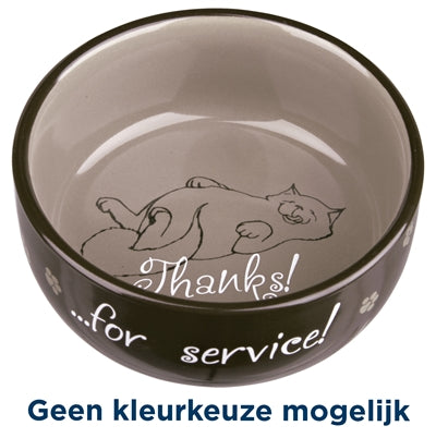 Trixie Food Bowl Danke für Service Assorti