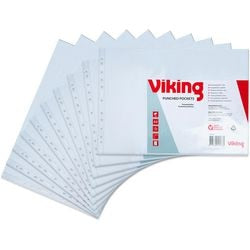 Perforierte Präsentationshüllen im A3-Format, 11-Loch, 110 Mikron