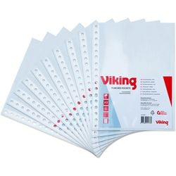 Perforierte Präsentationshüllen, DIN A5, PP, 17 Löcher, 80 Mikron
