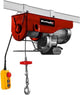 Einhell Elektro-Seilzug TC-EH 1000 – 1.600 W – 500 kg auf 18 m – 999 kg auf 9 m (mit Seilrolle) – Not-Aus – automatische Bremse – inkl. Riemenscheibe