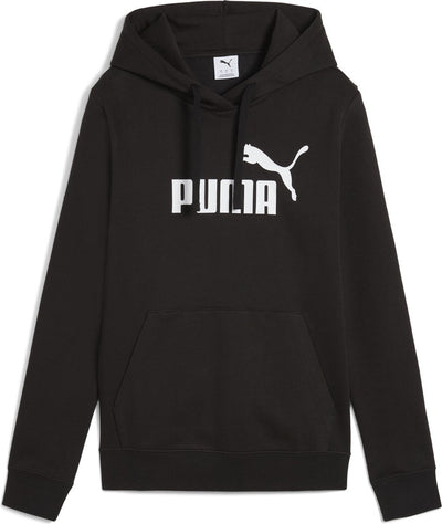 Puma ess Nr. 1 Logo Hoodie FL Damen Sportpullover - Schwarz