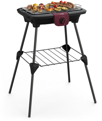 Tefal Easygrill BG90F5 Elektrogrill – 35 x 42 cm – 2300 W – mit Sockel – für draußen und drinnen
