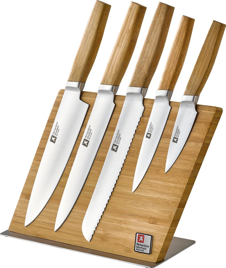 Richardson Sheffield – Nomad – Messerblock – 5-teilig – Holz