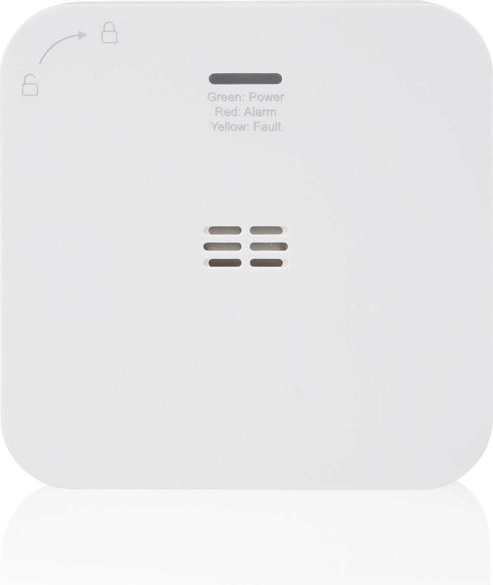 Smartwares FGA-13800 – Kohlenmonoxidmelder CO-Melder – 85 dB – Lebensdauer 10 Jahre – mit ca