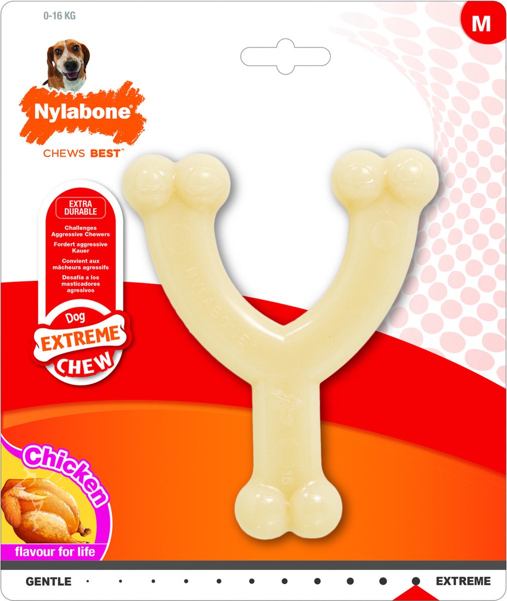 Nylabon Extreme Kau Wishbone Chicken Geschmack