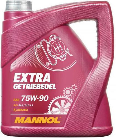 Mannol extra | 75w-90 | gl-4 gl-5 ls | synthetisches Getriebeöl | 4 Liter