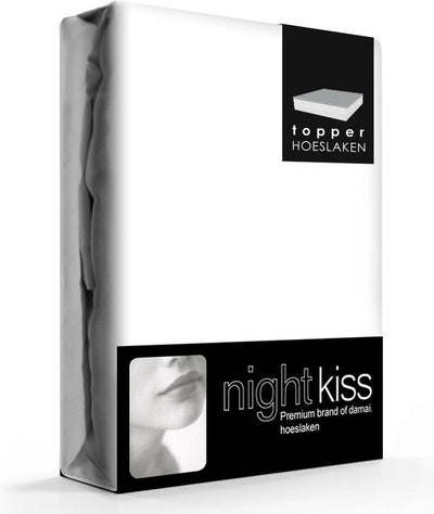 Damai Nightkiss Topper-Spannbettlaken Baumwolle weiß (15 cm) – 90 x 200 cm