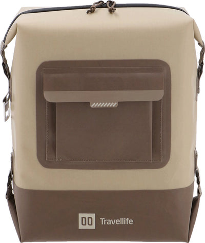 Travellife Freja Kühlrucksack 20l Beige – UV- und wasserfester Stoff – hält 6 Stunden kühl – kompakt faltbar