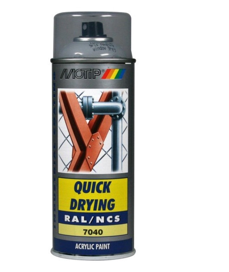 Motip 1051731 - ind. RAL 7040 Fenstergrau Spraydose 400 ml | 1 Stk
