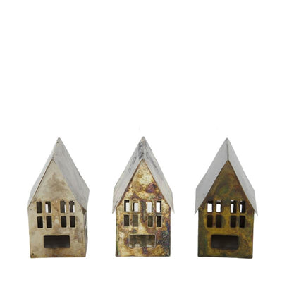 Dijk Natural Collections Deko-Anhänger Haus Metall 7x6x10cm
