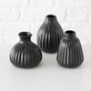 Boltze Home Vase Esko H12cm schwarz