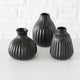 Boltze Home Vase Esko H12cm schwarz