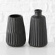 Boltze Home Vase Esko H17cm schwarz