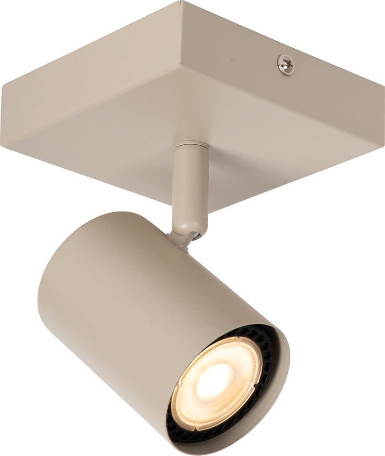 Lucide Jasper - Deckenstrahler (Deckenleuchte) - 1xGU10 - Taupe