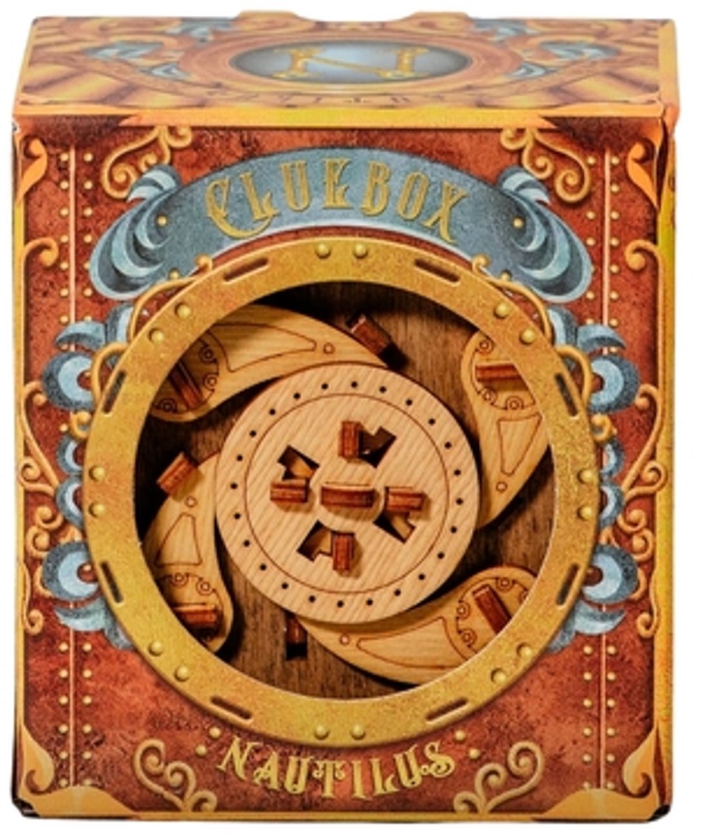 Geronimo Games IDVENTURE Cluebox Puzzle Cube – Kapitän Nemos Nautilus